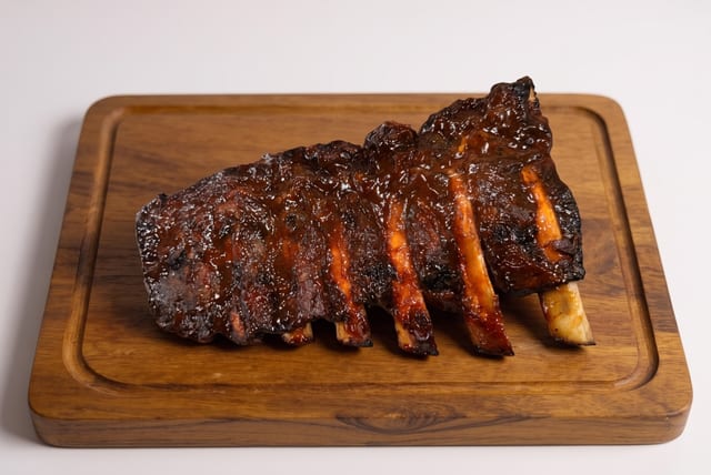 Full Rack Beef Ribs.