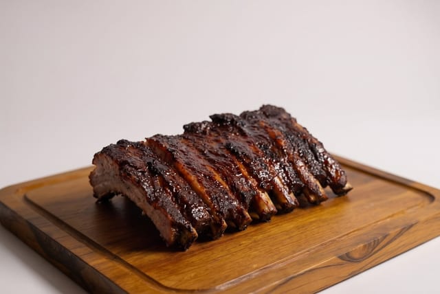 Half Rack BBQ Beef Back Ribs.
