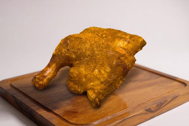 Smoked Fried Chicken Quarter a la Carte 1 - Piece.