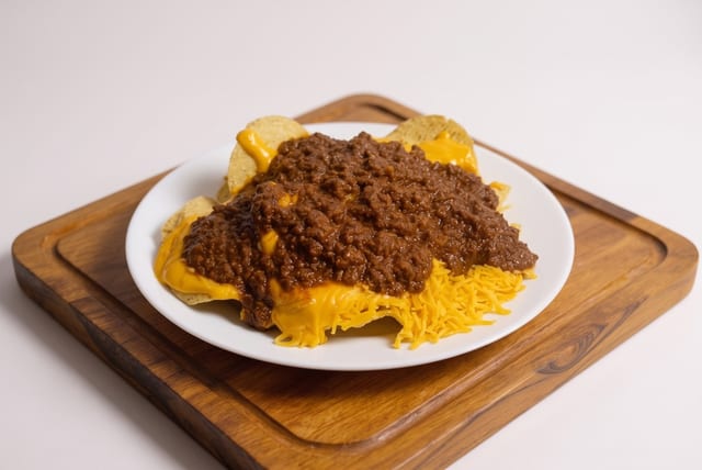 Chili Cheese Nachos.
