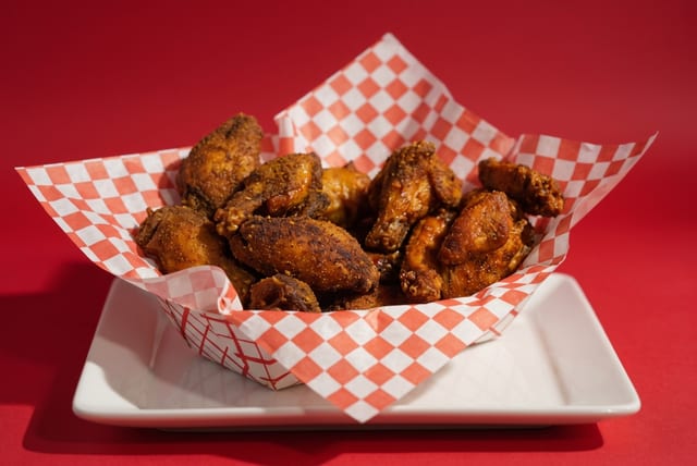 Smoked Fried Chicken Wings.