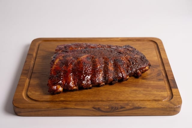 Full Slab St. Louis Pork Spare Ribs.