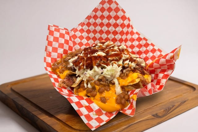 Pulled Pork Nachos.