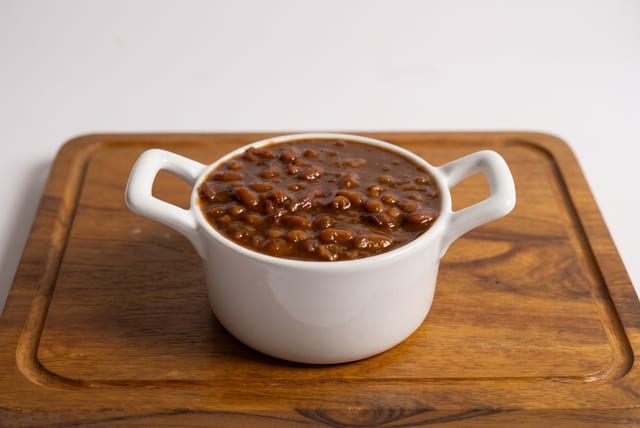 Smoked BBQ Beans.